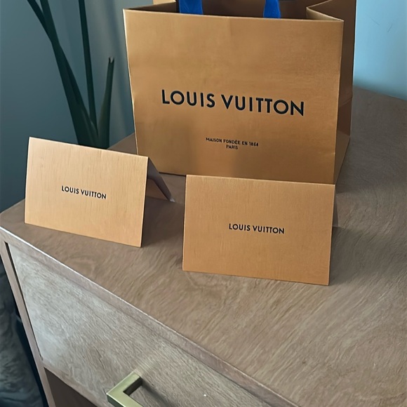 Louis Vuitton Gift Shopping Bag and Envelopes - Picture 5 of 9